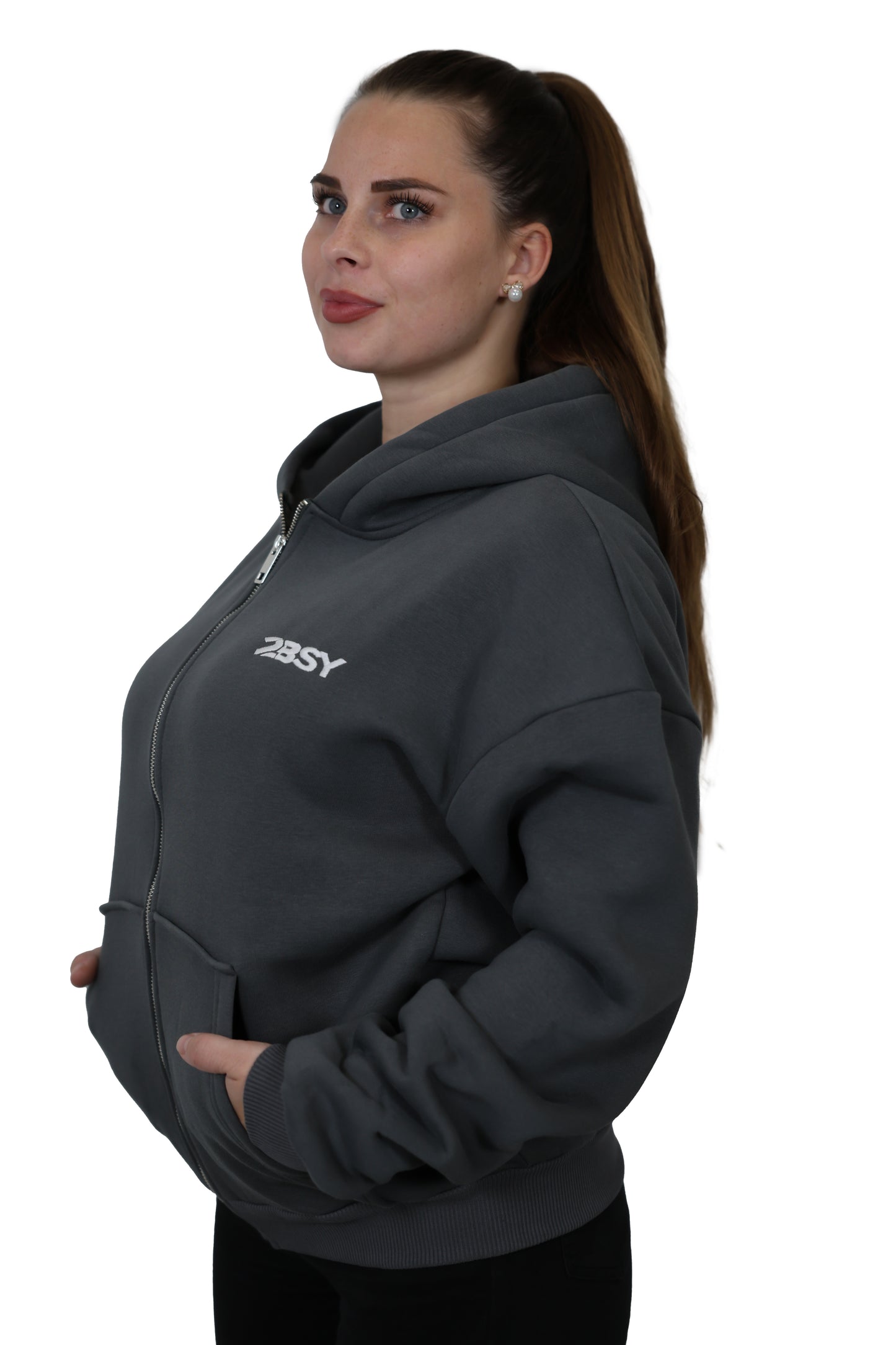 BASIC ZIPPER | DARK GREY