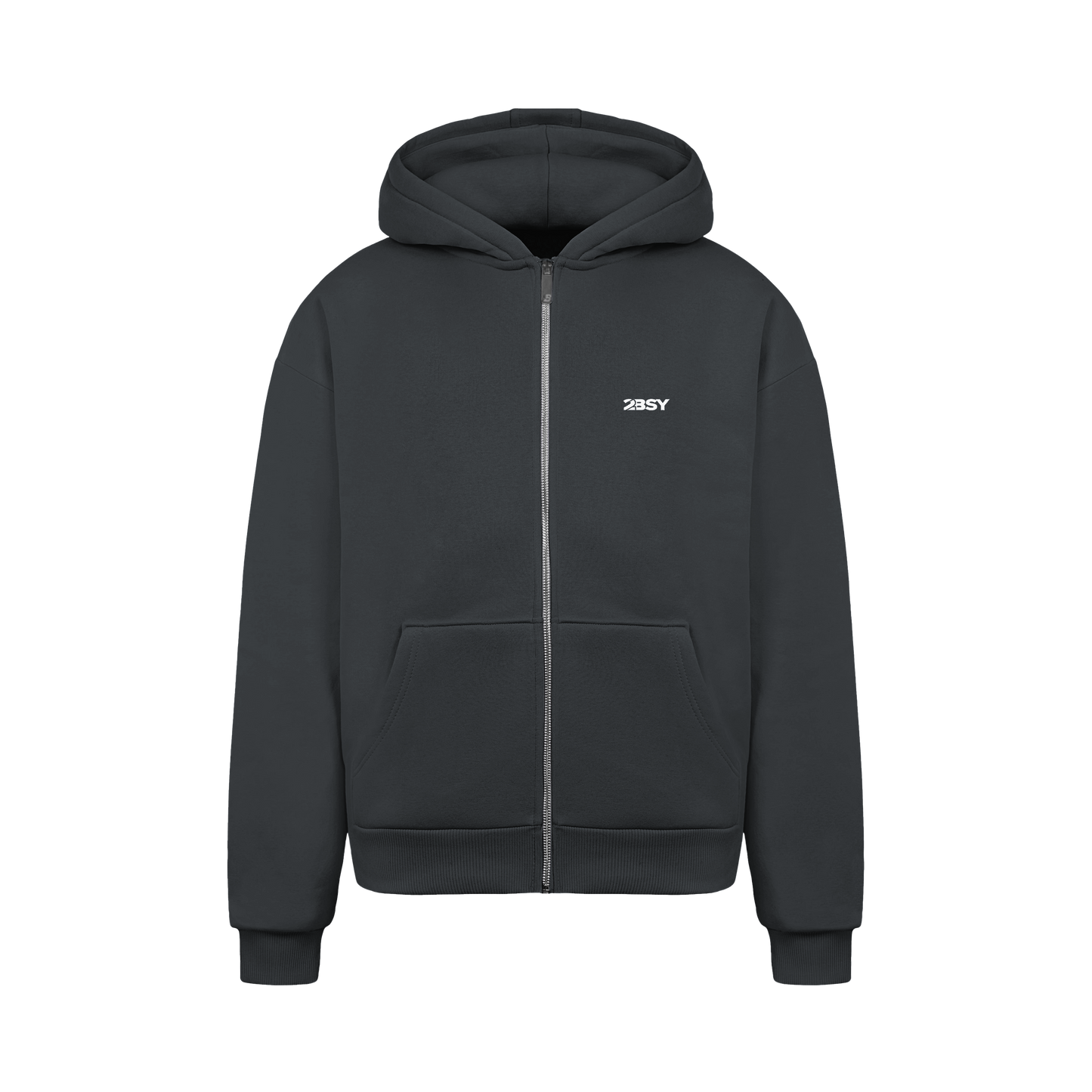 BASIC ZIPPER | DARK GREY